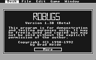 Robugs — screenshot 1